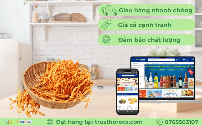 Bông đông trùng hạ thảo