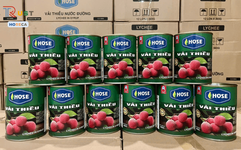 Vải lon ngâm nước đường