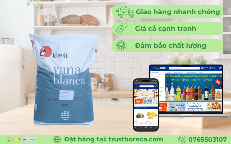 Bột sữa Indo Kievit Vana Blanca
