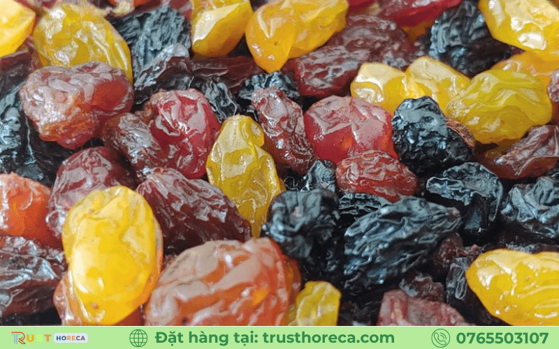 Nho Khô 3 Màu Ấn Độ Thùng 10kg