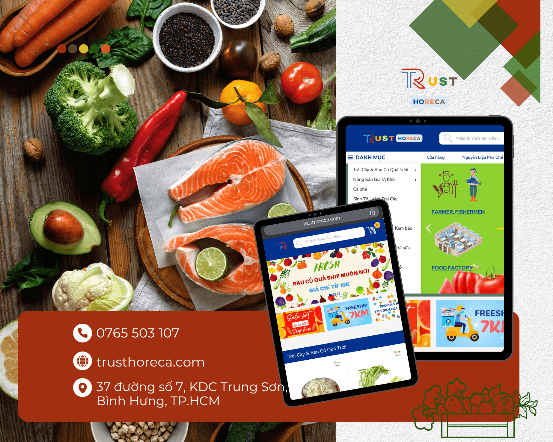 cung cấp thực phẩm