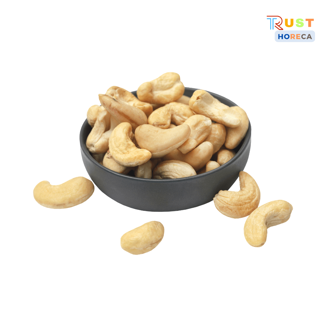 Hạt Điều Nguyên Sấy Trắng