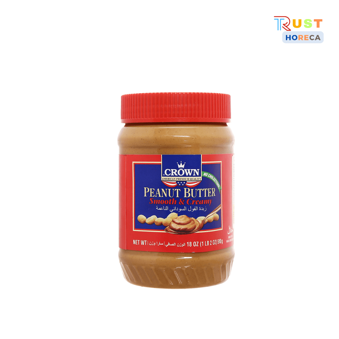 Bơ Đậu Phộng Crown 510g
