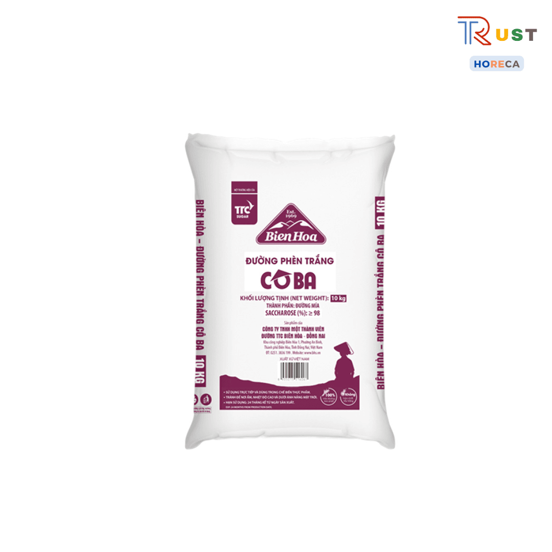 Đường Phèn Trắng Cô Ba Bao 10kg